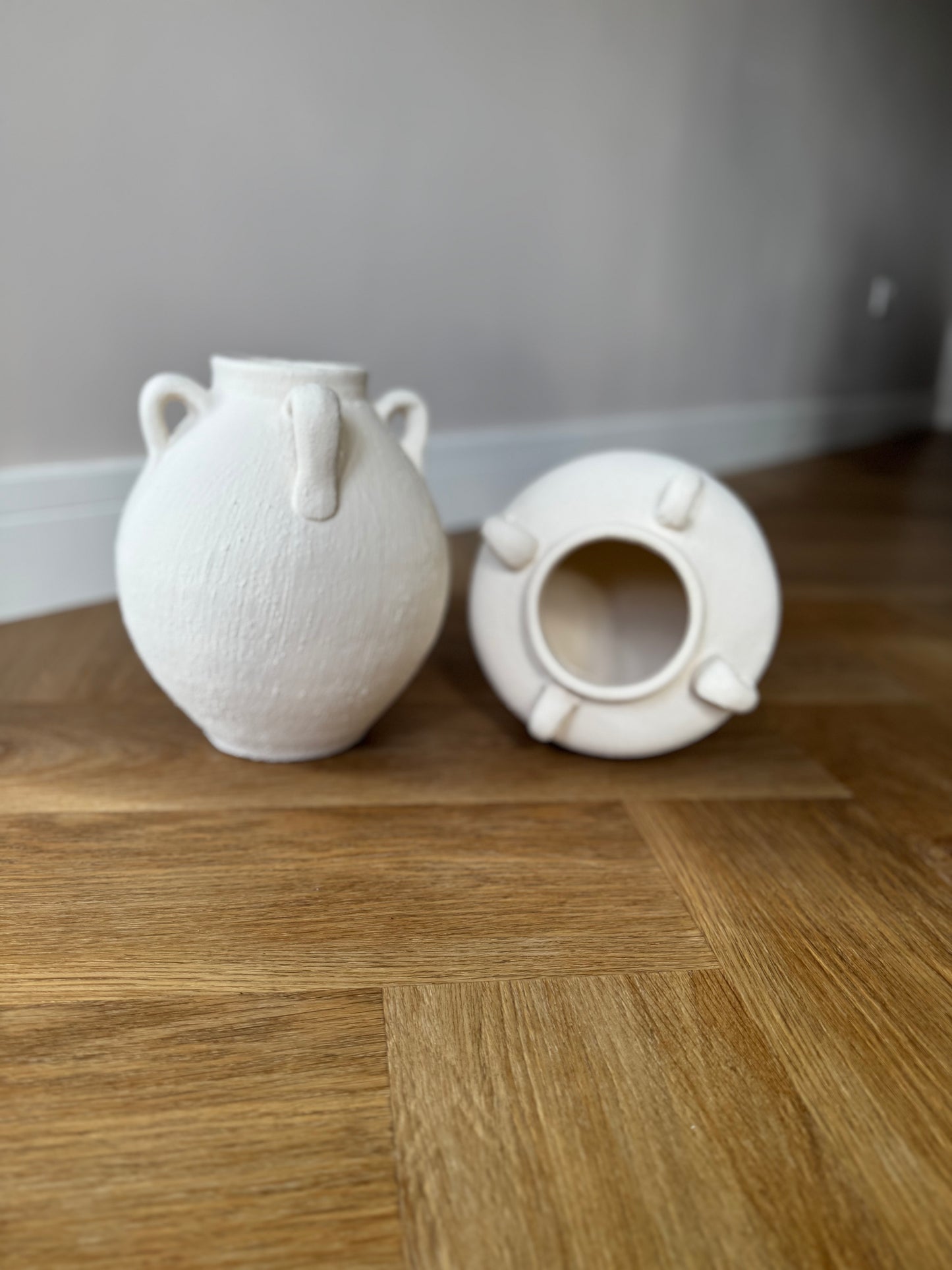 Rhea Handmade Vase-White