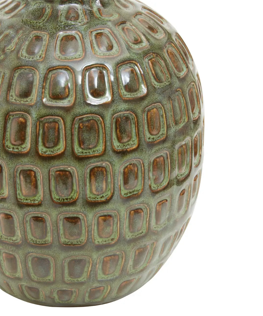 Unique Glazed Handmade Vase-Earth Tones-Unique Home Decor-Media Wall Accessories-Velvet & Vigor