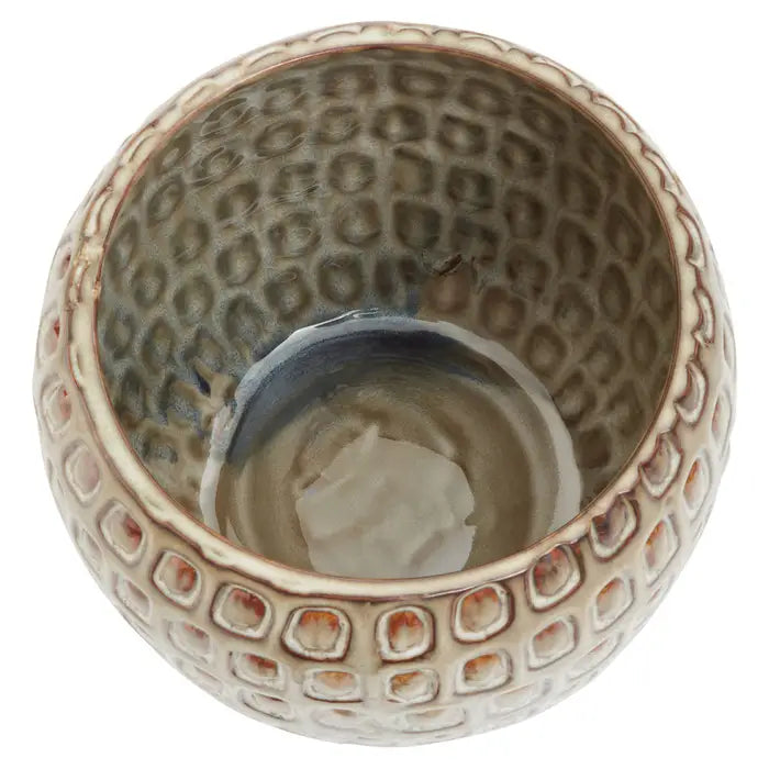 Handmade Glazed Planter-Unique Home Decor-Media Wall Accessories-Velvet & Vigor
