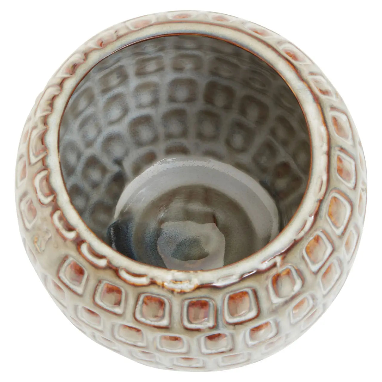 Handmade Glazed Planter-Unique Home Decor-Media Wall Accessories-Velvet & Vigor