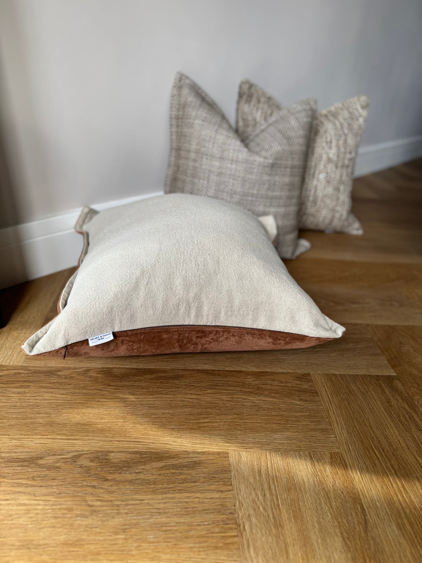 Kairos Reversible Faux Cowhide Cushion