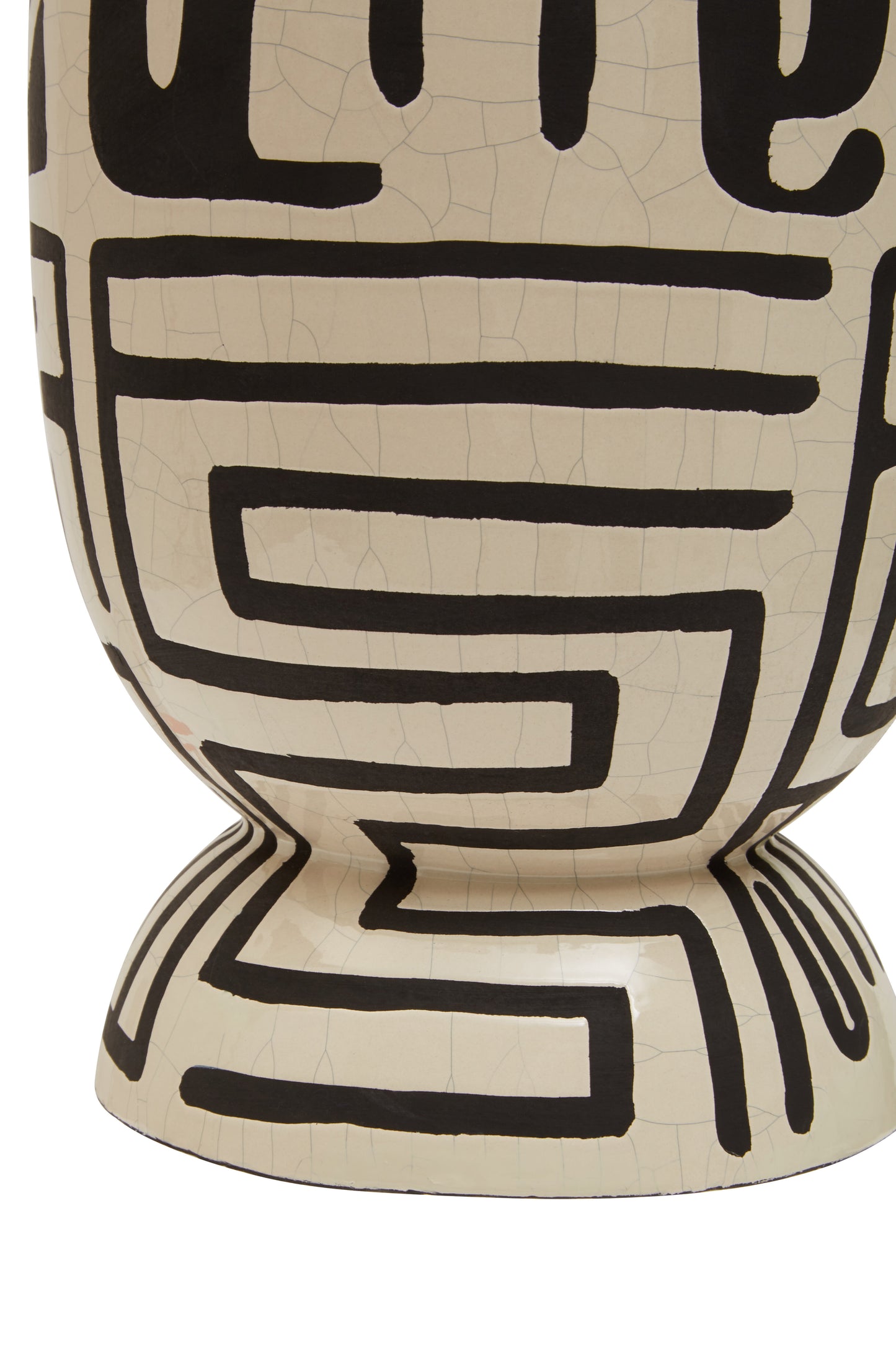 Zaina Abstract Print Vase