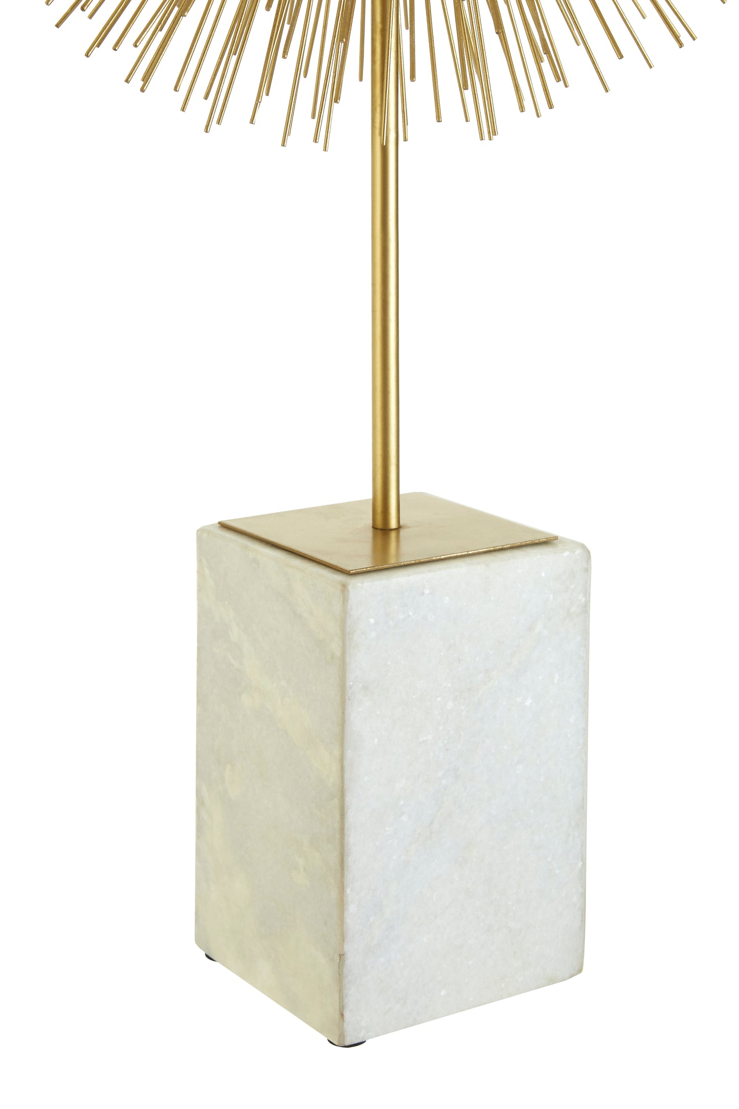 Gold Starburst Scultpure-Unique Home Decor-Media Wall Decor-Velvet & Vigor