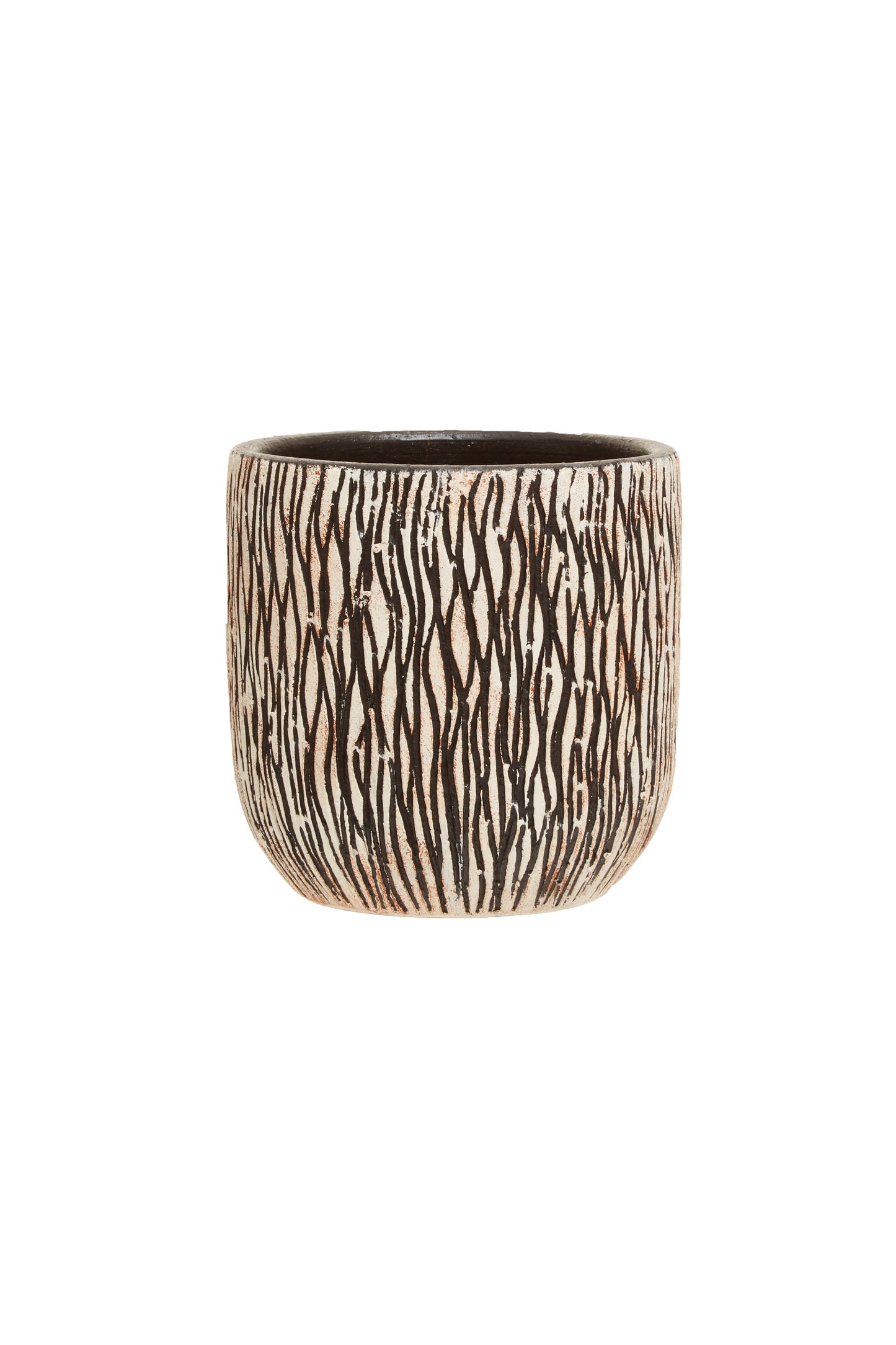 Unique Handmade Planter-Zebra Print-20cm-Unique Home Accessories | Velvet & Vigor