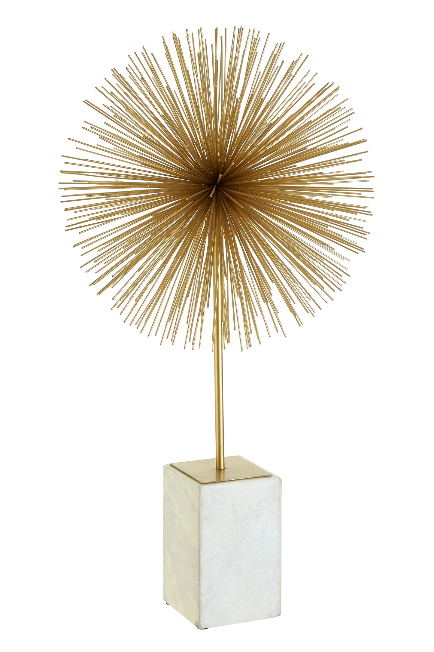 Gold Starburst Scultpure-Unique Home Decor-Media Wall Decor-Velvet & Vigor