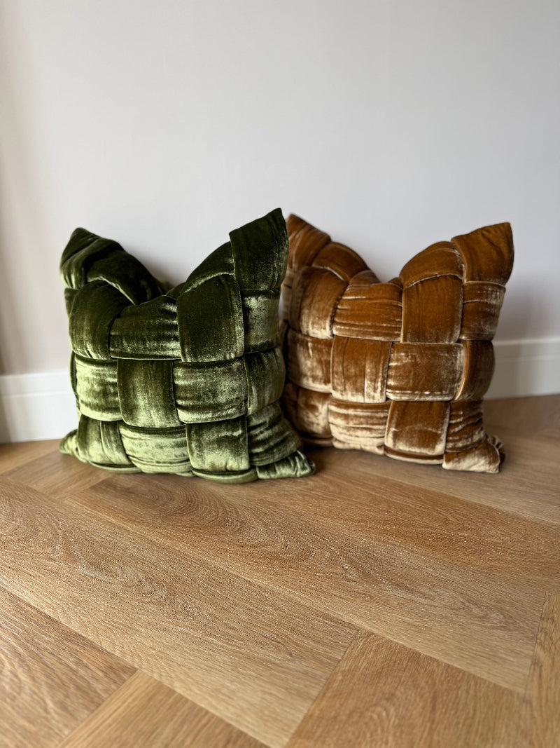 Solara Silk Velvet Cushion Cover-Luxury Soft Furnishings-Velvet & Vigor
