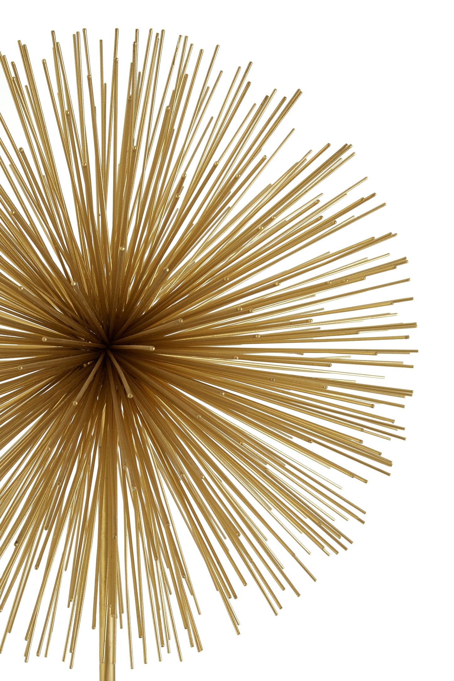Gold Starburst Scultpure-Unique Home Decor-Media Wall Decor-Velvet & Vigor