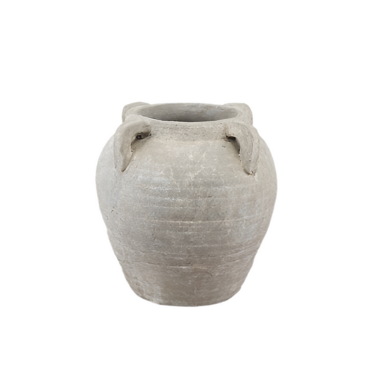 Gaia Rustic Stone Vase-Indoor/Outdoor