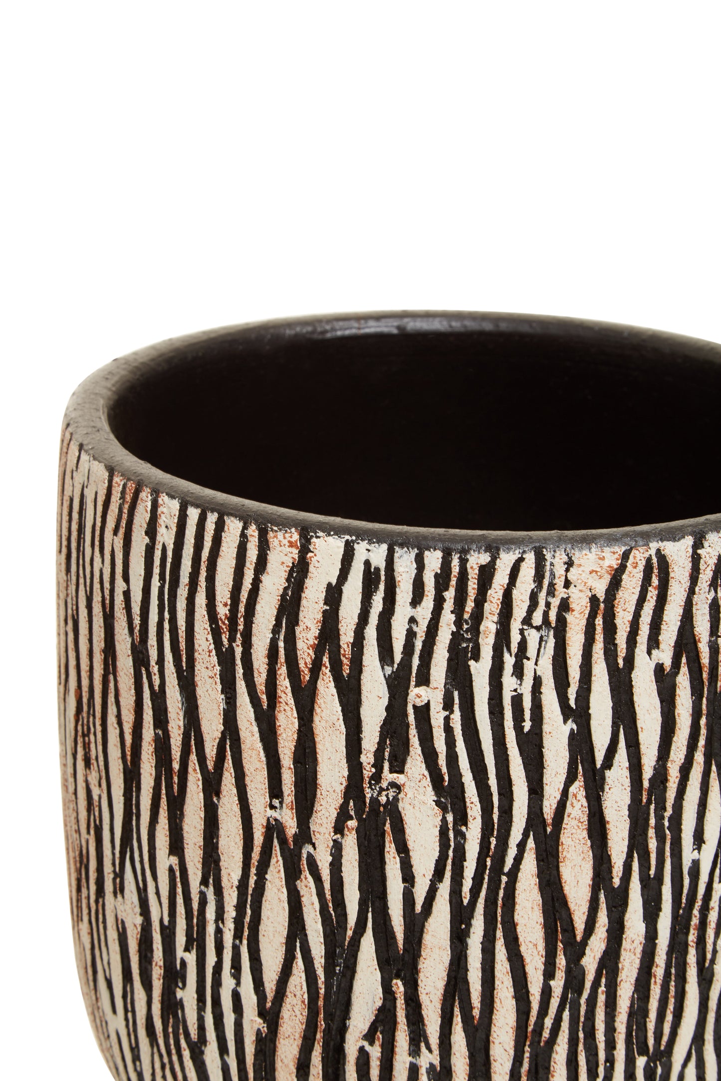 Unique Handmade Planter-Zebra Print-20cm-Unique Home Accessories | Velvet & Vigor