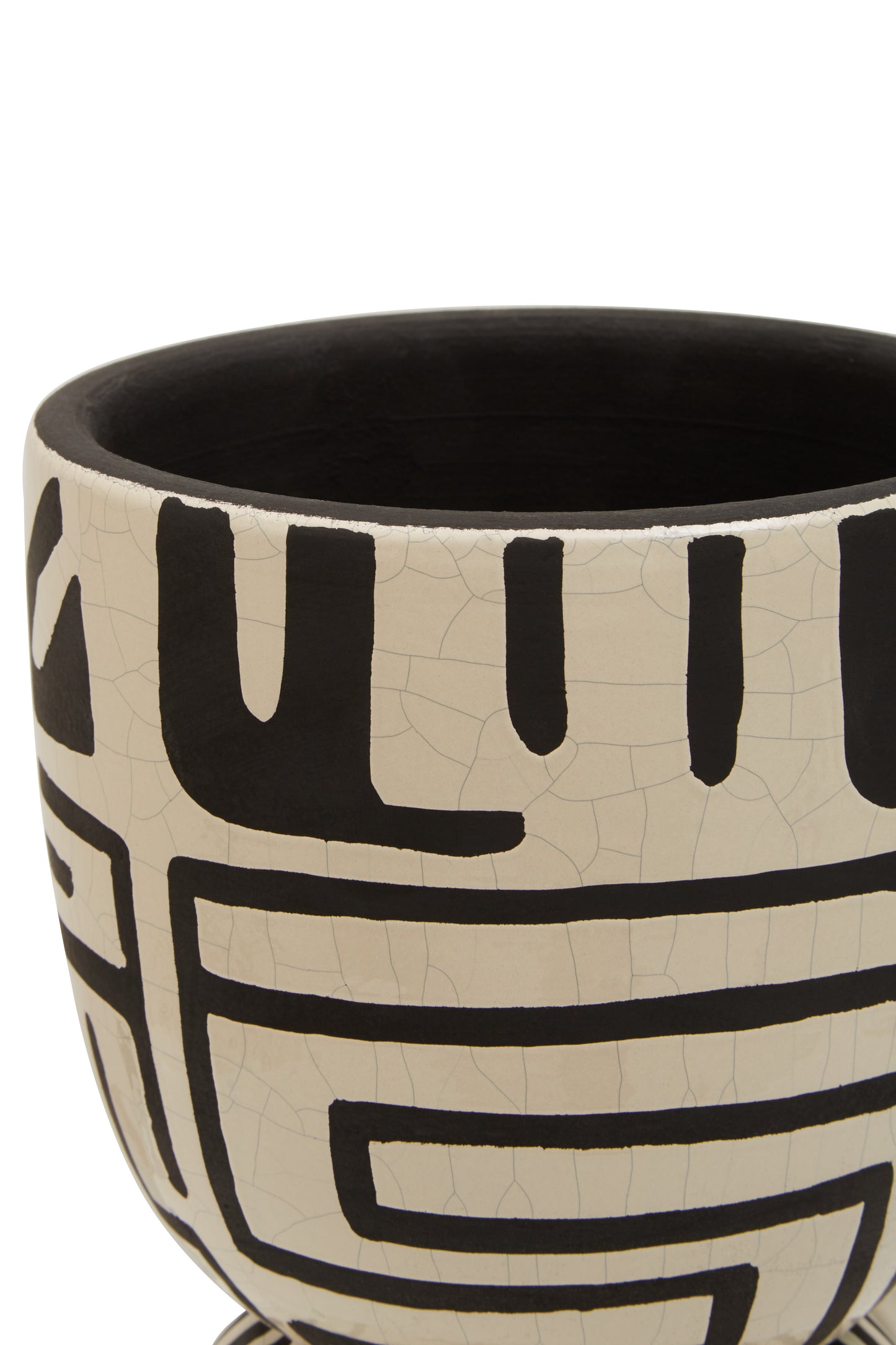 Zaina Abstract Print Vase