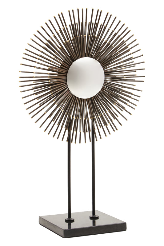 Velvet & Vigor Quill Sculpture-Black-H49cm-Modern Statement Decor