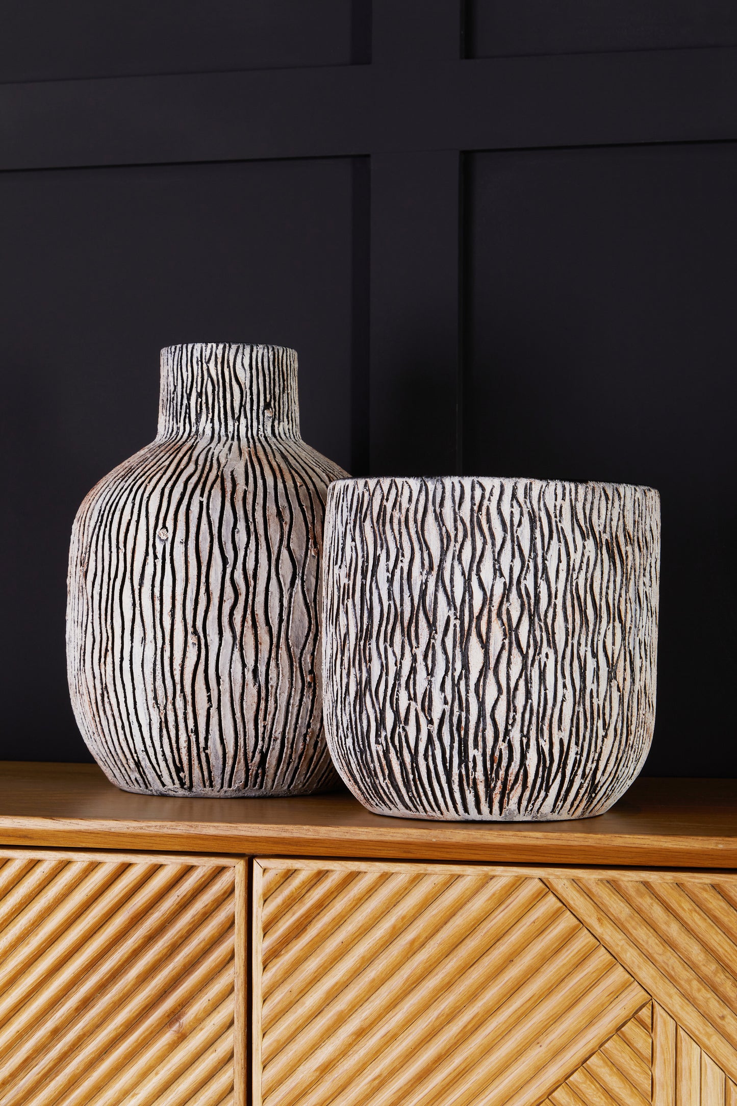 Unique Handmade Planter-Zebra Print-20cm-Unique Home Accessories | Velvet & Vigor