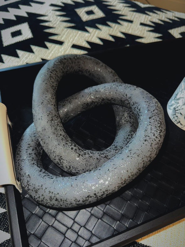 Velvet & Vigor Black Knot Sculpture