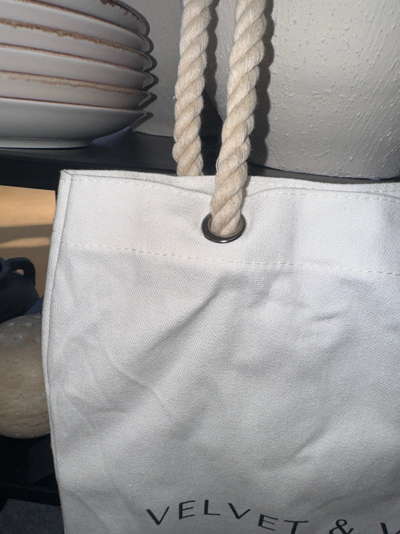 Eco-Friendly Cotton Tote Bag-Handbags-Velvet & Vigor