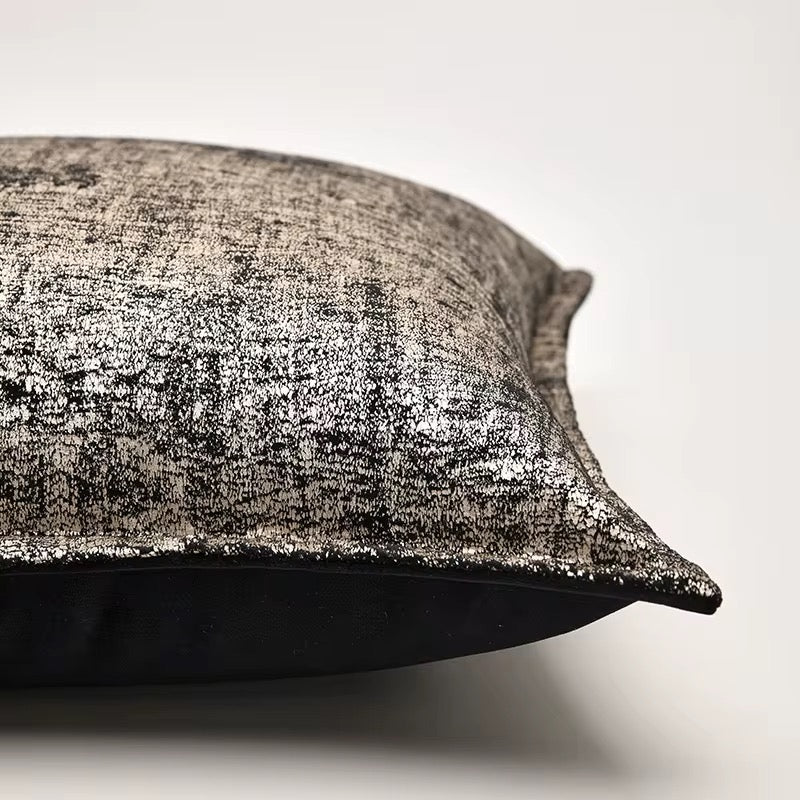 Omari Metallic Gold Cushion