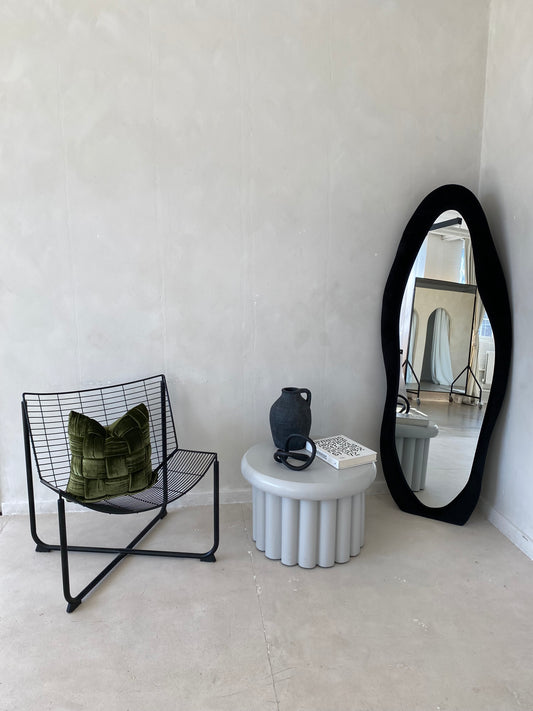 Hera Handmade Black Vase-Indoor/Outdoor