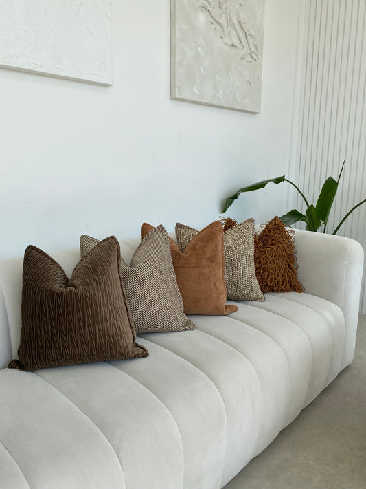 Kairos Reversible Faux Cowhide Cushion