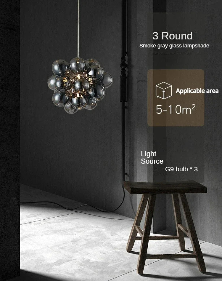 Nordic Grape Chandelier