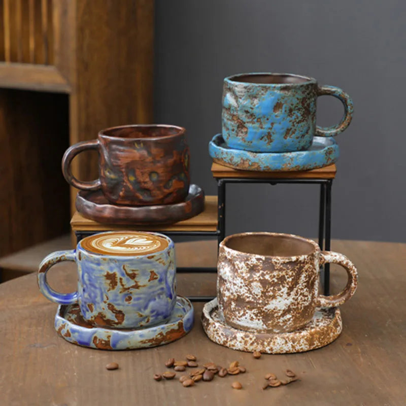 Hikari Japanese Coffee Mug Set-Unique Drinkware-Velvet&Vigor