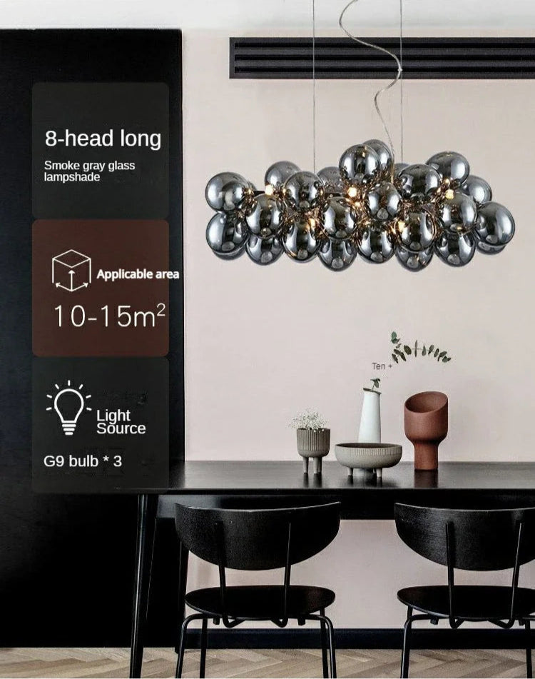 Nordic Grape Chandelier