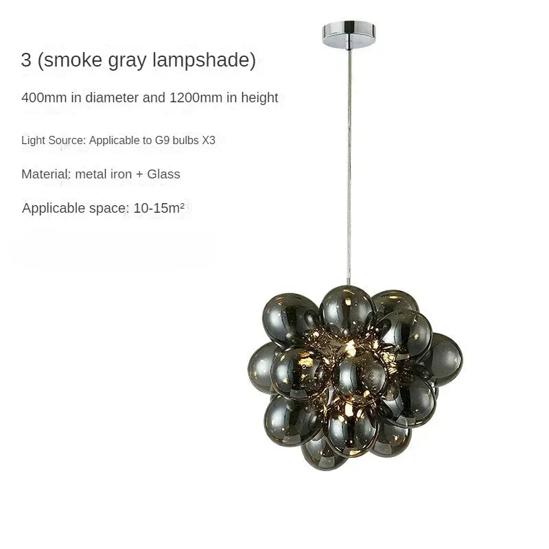 Nordic Grape Chandelier