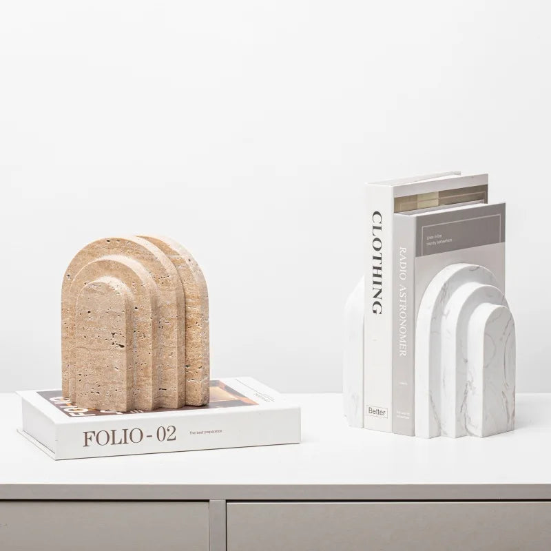 Marble Bookends | Modern Decorative Accessories