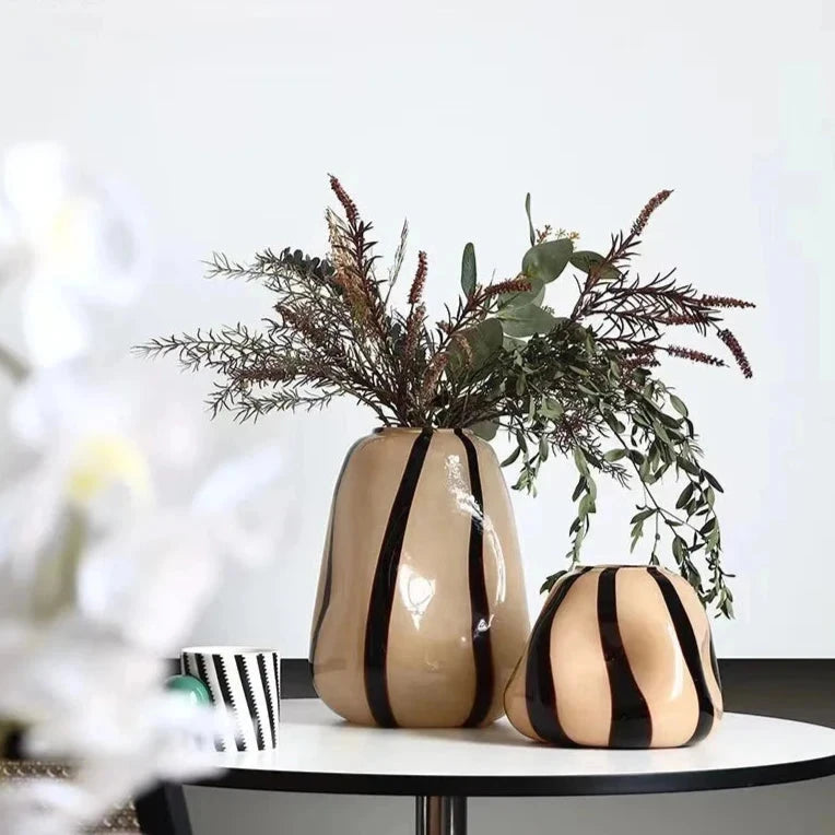 Porcelain Flower Vase | Unique Home Decor-Velvet&Vigor