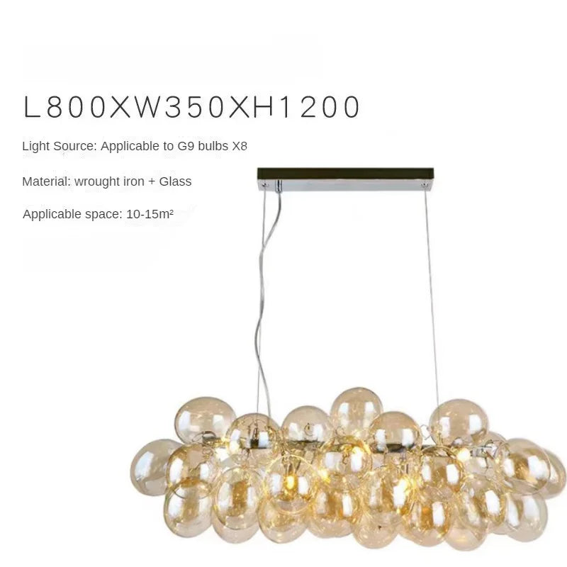 Nordic Grape Chandelier
