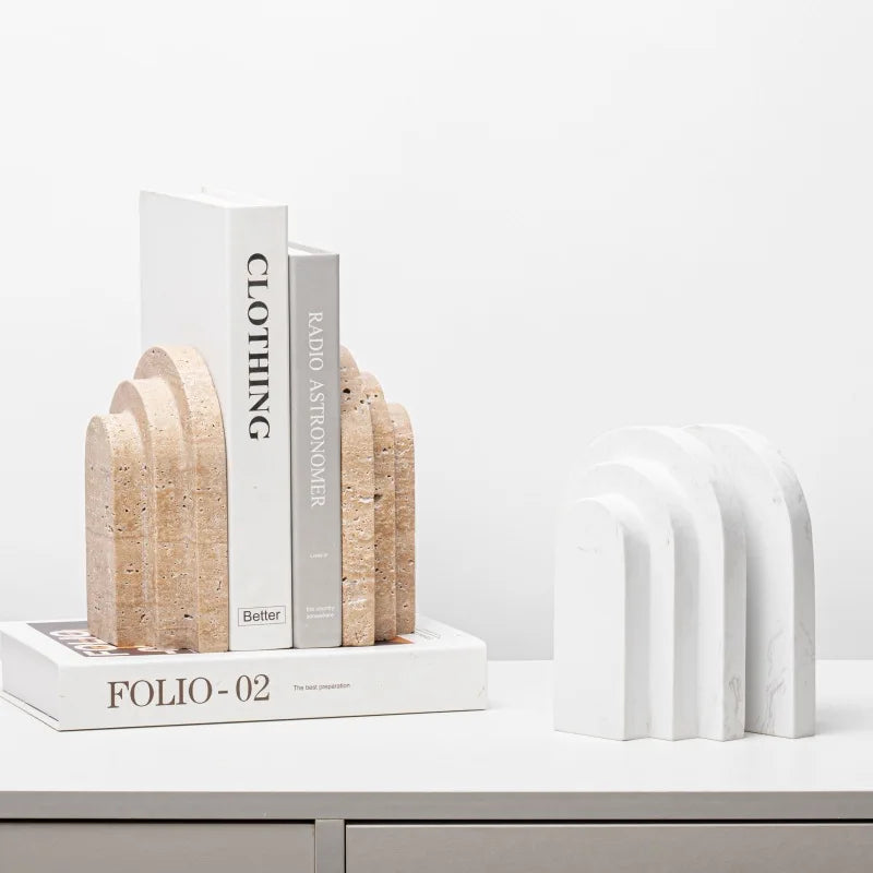 Marble Bookends | Modern Decorative Accessories