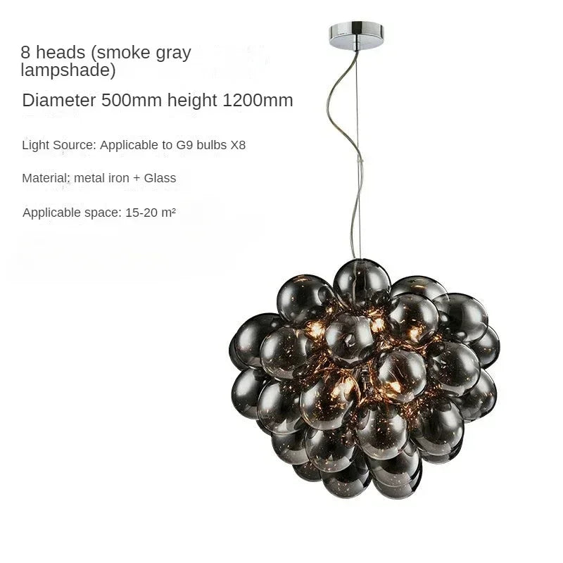 Nordic Grape Chandelier