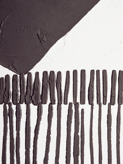 Velvet & Vigor Framed Canvas-Monochrome-126 X 102cm-Modern Home Decor