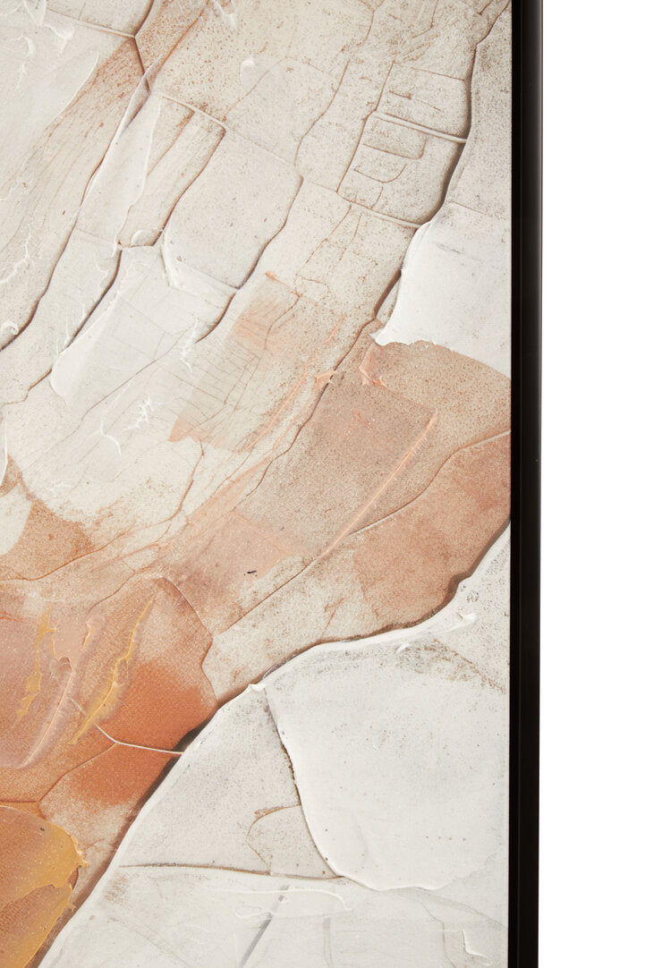 Abstract Wall Art-Burnt Orange-122X82CM-Framed Canvas-Modern Home Decor-Velvet&Vigor