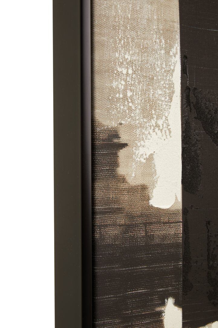 Abstract Wall Art-Framed Canvas Set of 2-92X62CM-Earth Tones-Modern Home Decor-Velvet & Vigor 