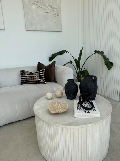 Hera Handmade Black Vase-Indoor/Outdoor