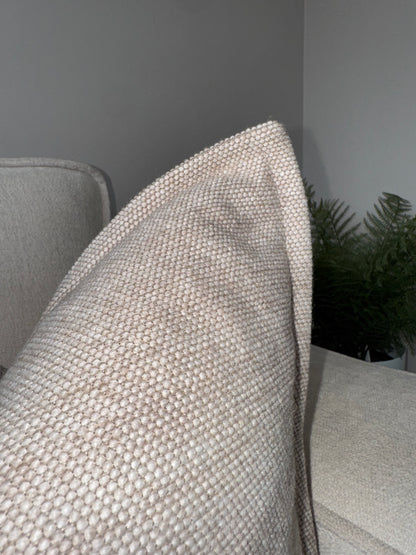 Luxury Cream Cushion-45x45cm-Neutral Home Decor-Modern Home Decor-Velvet & Vigor 