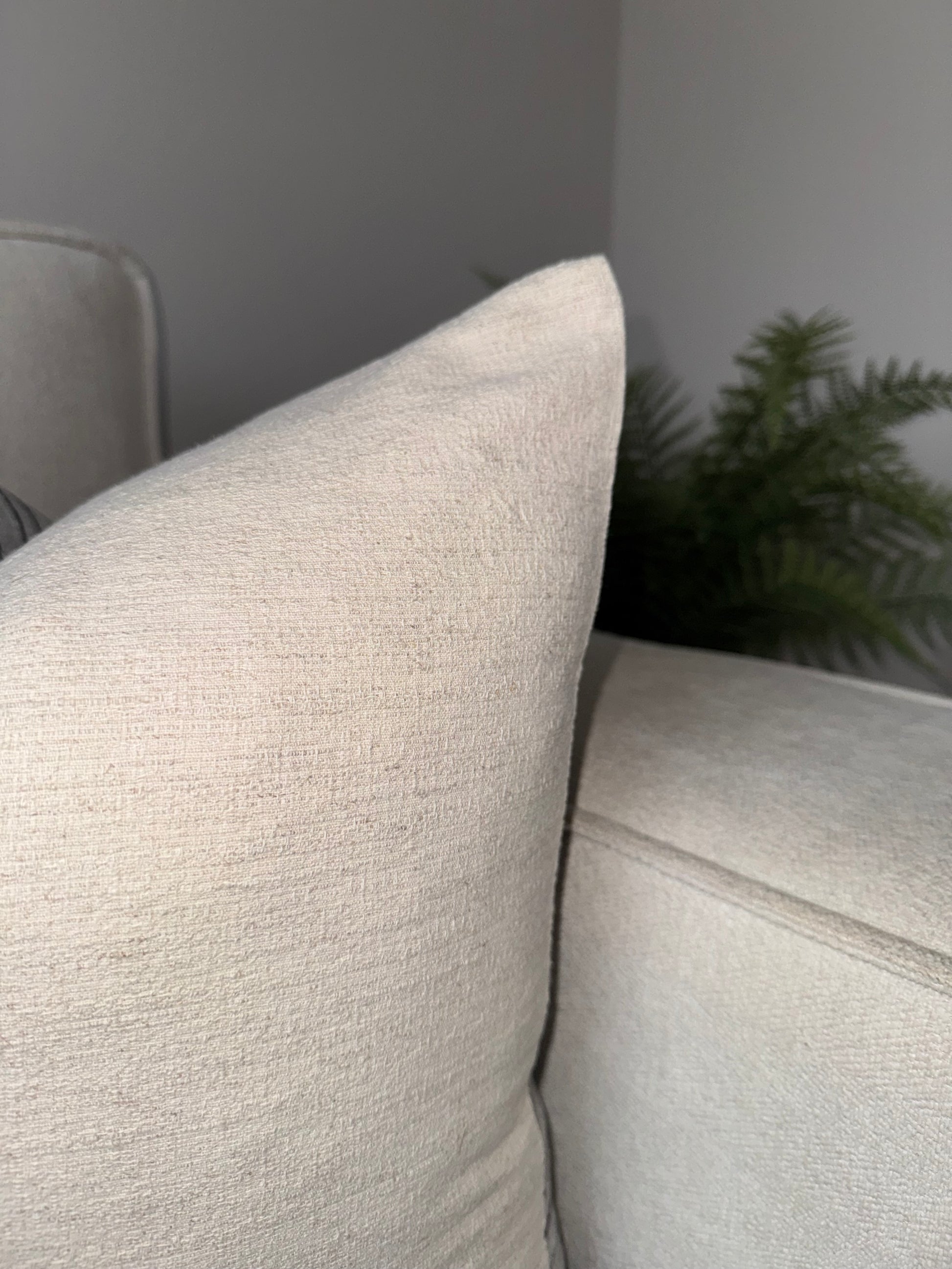 Striped Cushion-Luxury Soft Furnishings-Luxury Home Decor-Black;Grey;Cream-45x45cm-Velvet & Vigor