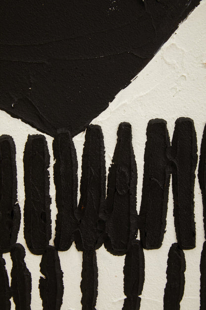 Velvet & Vigor Framed Canvas-Monochrome-126 X 102cm-Modern Home Decor