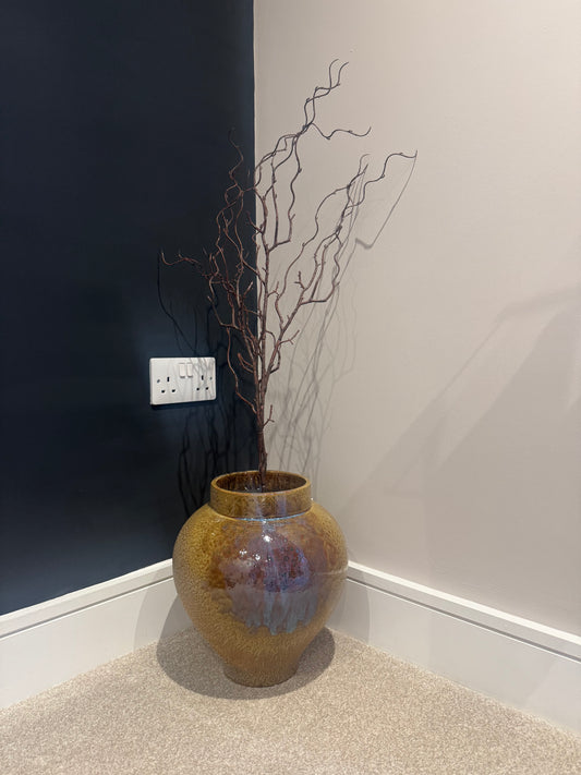Luxury Handmade Ceramic Vase, Statement Artisan Piece, Unique Vases | Velvet & Vigor 