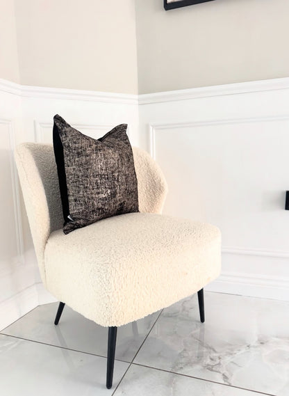 Omari Metallic Gold Cushion