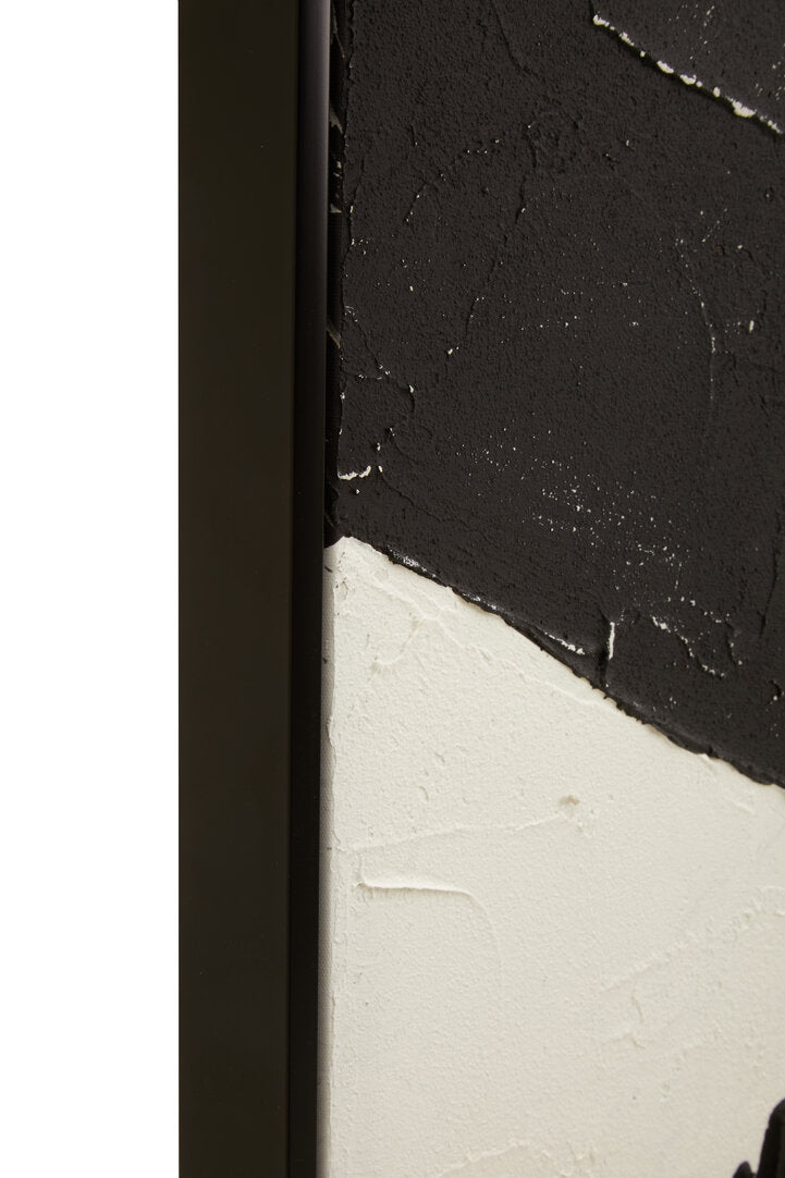 Velvet & Vigor Framed Canvas-Monochrome-126 X 102cm-Modern Home Decor