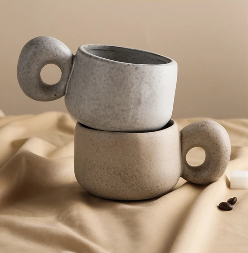 Handmade Ceramic Mug | Unique Kitchen Accessories-Velvet&Vigor