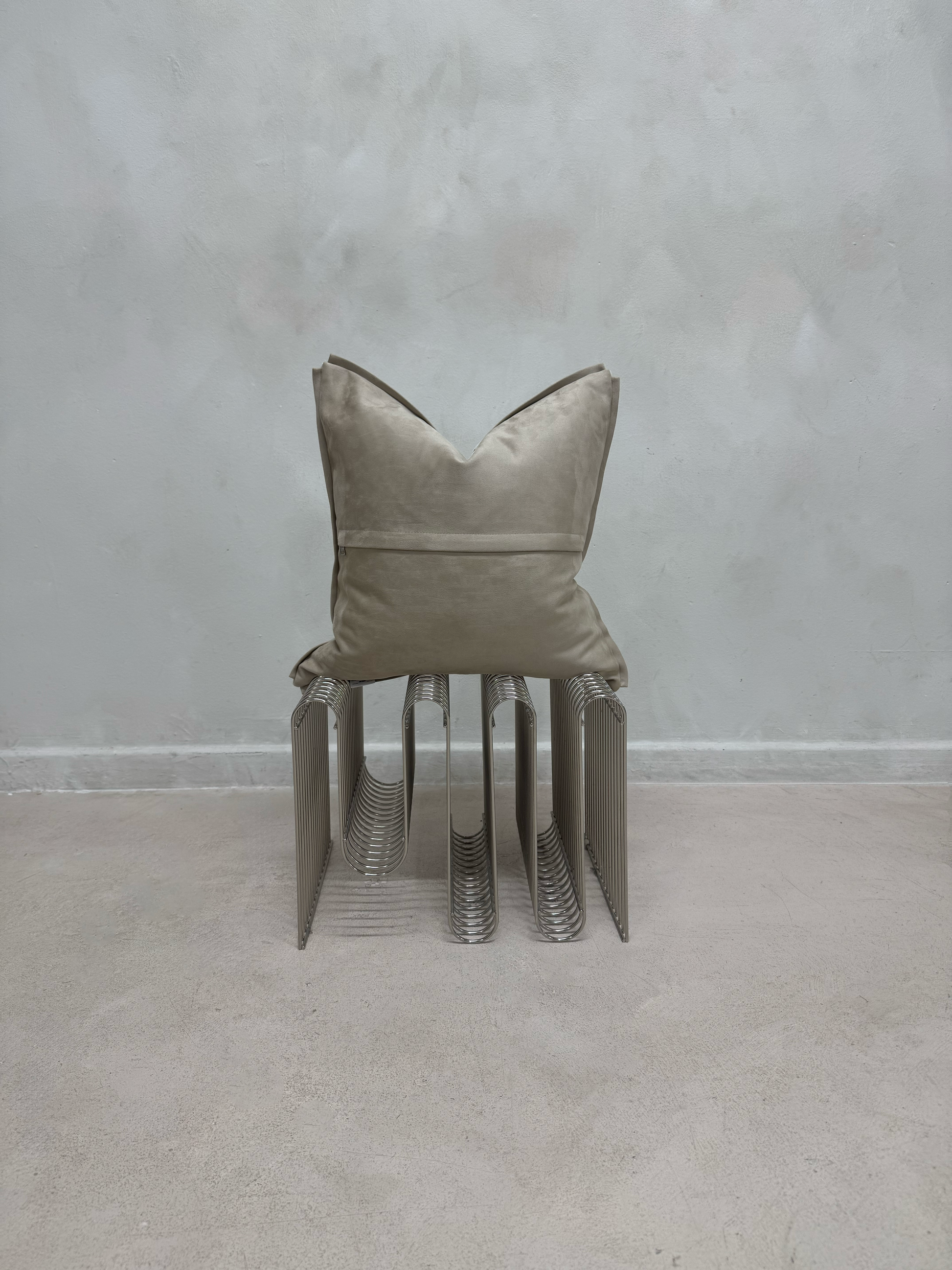 Gold Metallic Cushion-45x45-Modern Home Decor-Velvet & Vigor