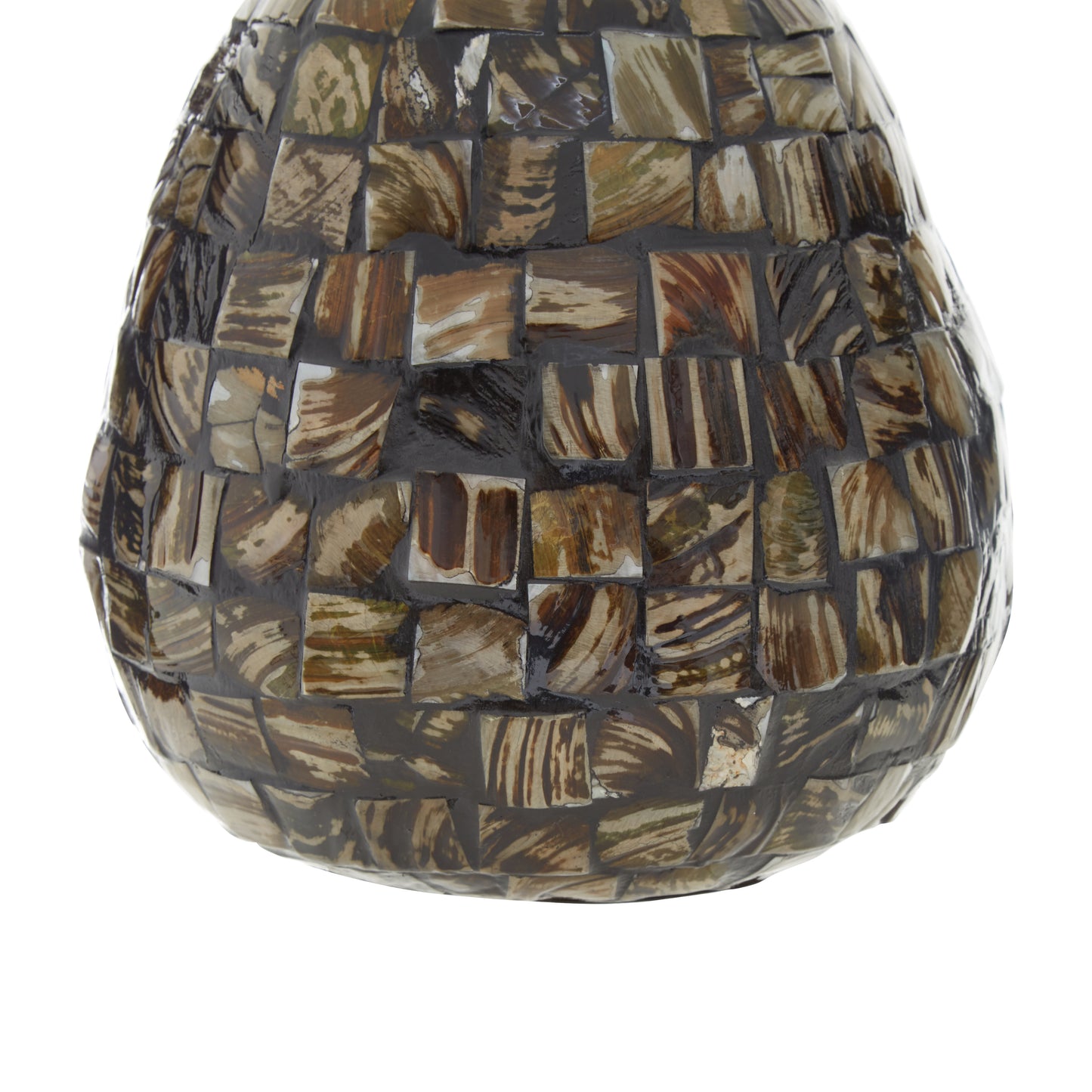Velvet & Vigor Shell Vase-Unique Handmade Vase-Unique Home Decor-Earth Tones