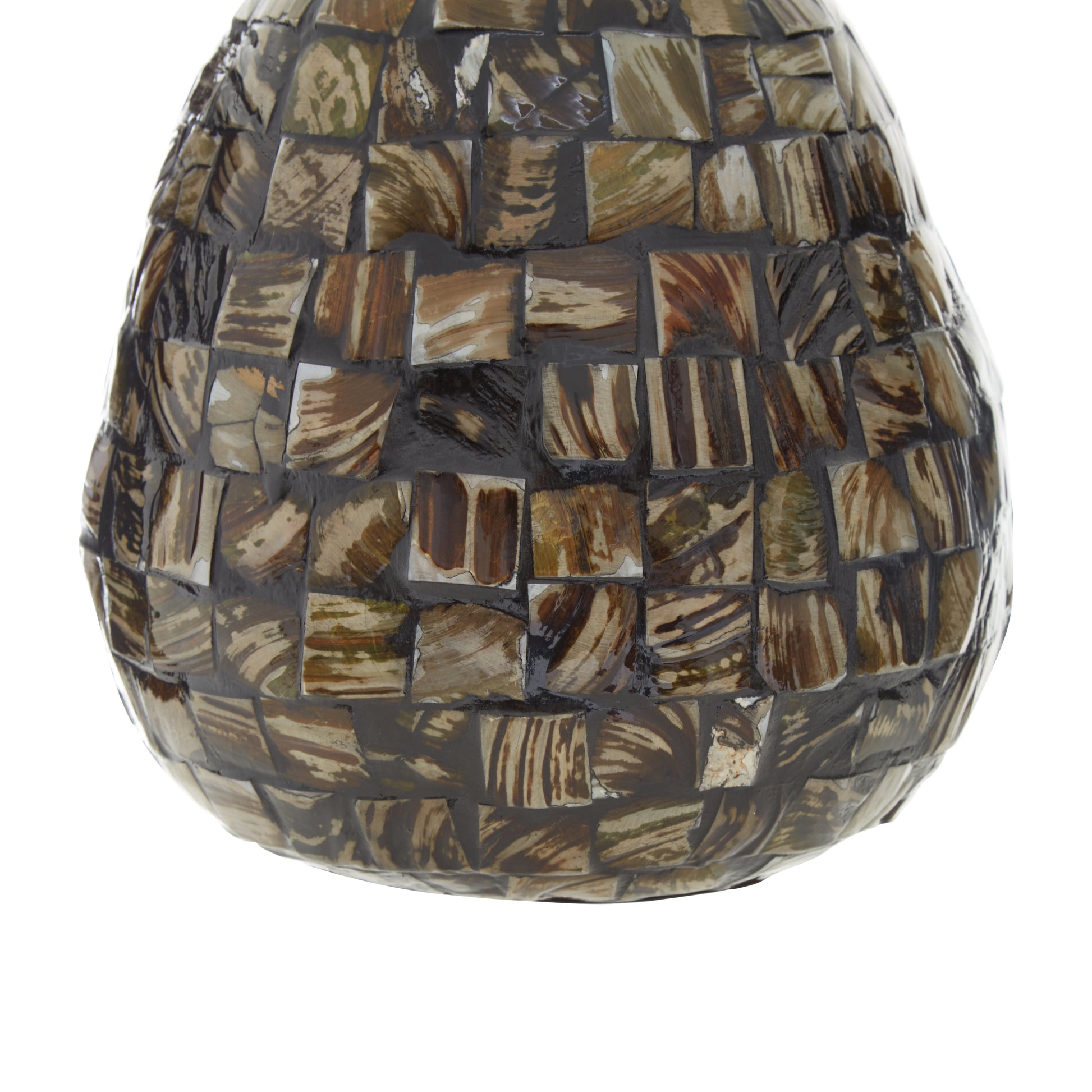 Velvet & Vigor Shell Vase-Unique Handmade Vase-Unique Home Decor-Earth Tones