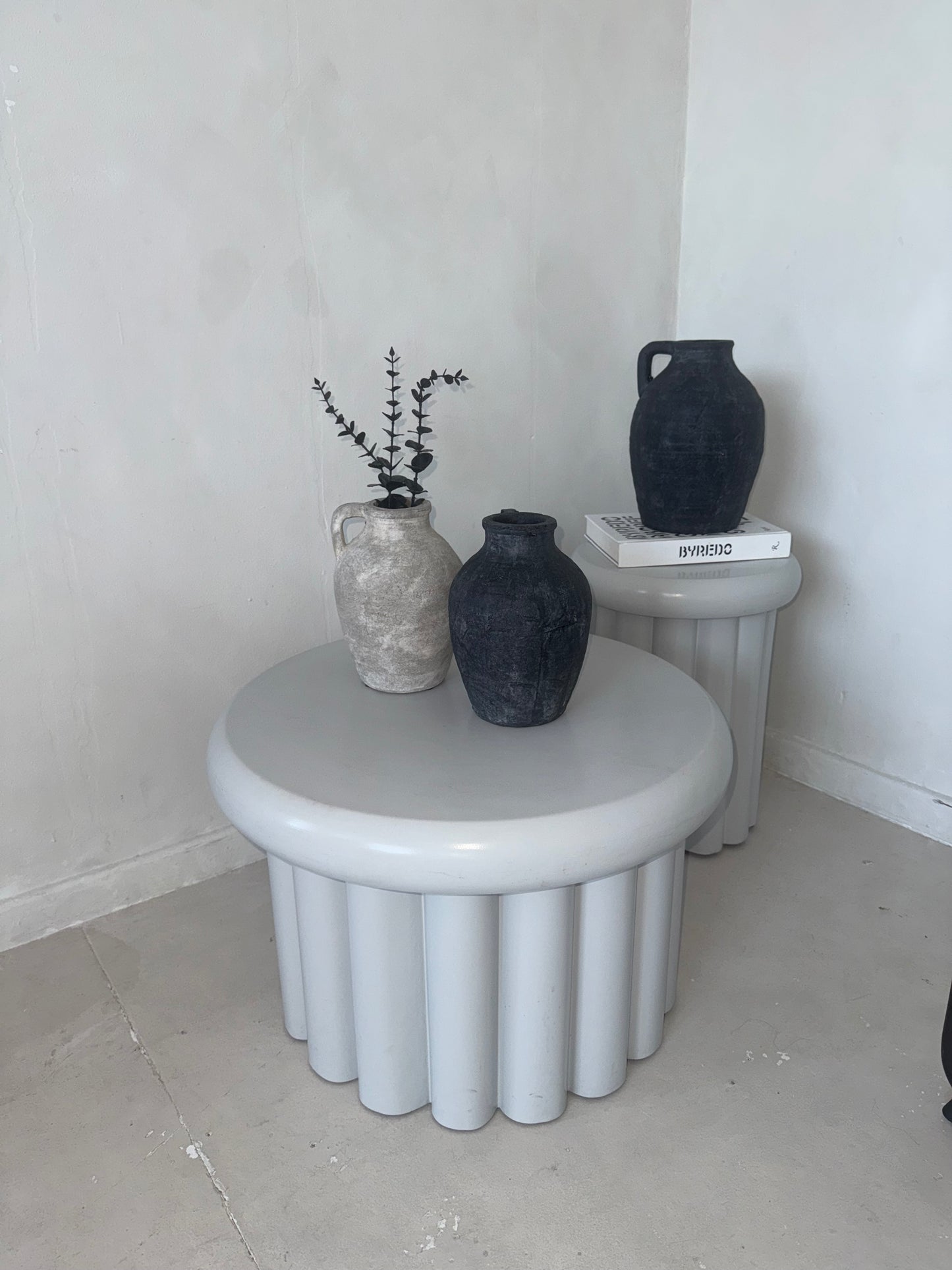 Hera Handmade Black Vase-Indoor/Outdoor