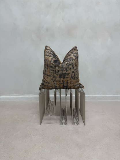 Lichen Haze Velvet Cushion