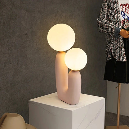 Nordic Style Art Table Lamp | Modern Minimalist Decor - Velvet&Vigor 