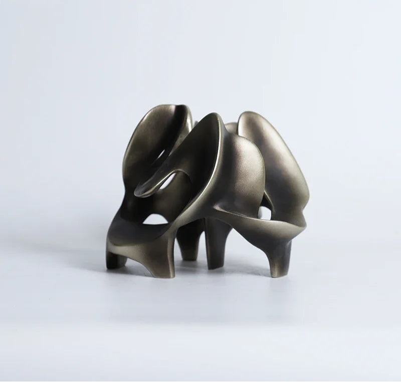 Velvet & Vigor Irregular Sculpture-Modern Home Accessories-Media Wall Accessories