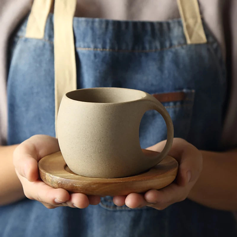 Modern Ceramic Mug | Unique Kitchen Accessories-Velvet&Vigor