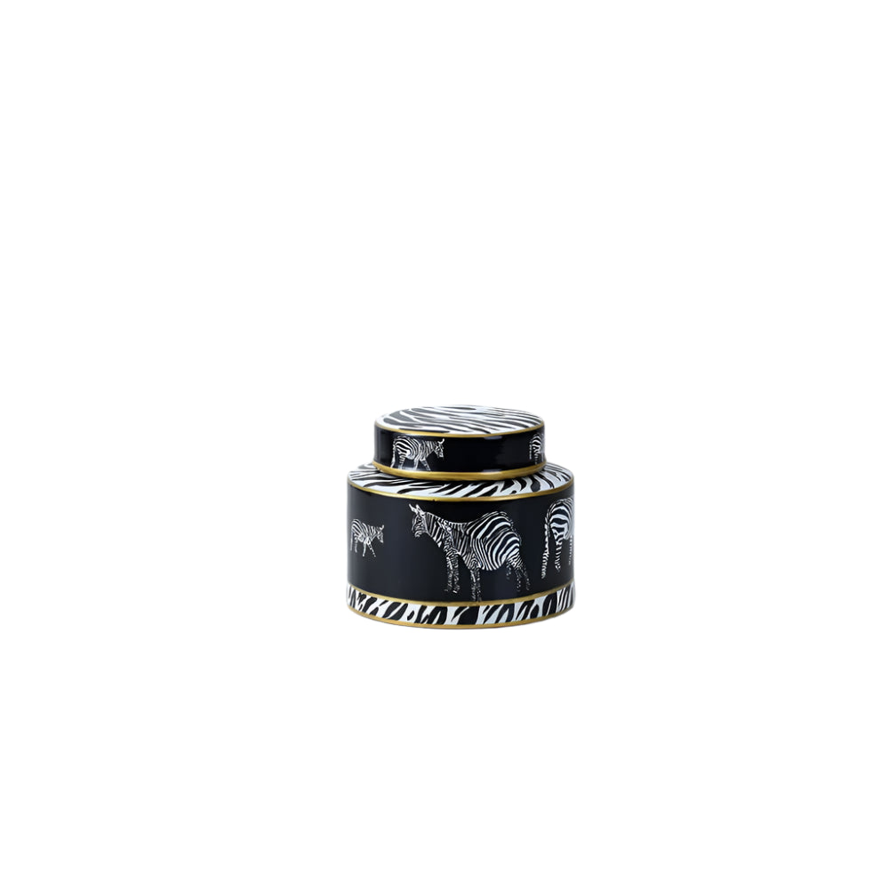 Sarah Ginger jar-Animal Print-Modern Home Accessories-Velvet&Vigor